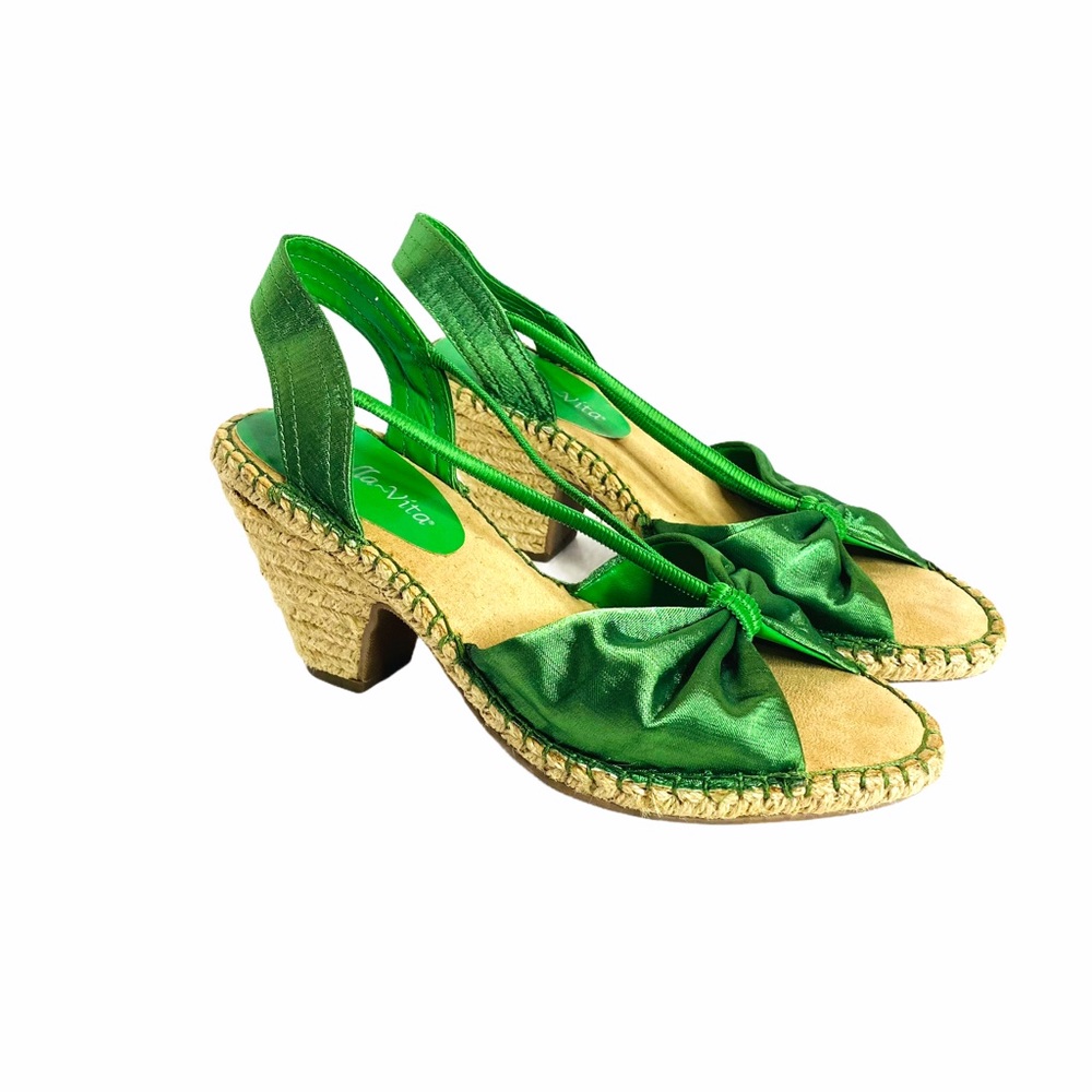 Lime Green Bella Vita Shoes Sz 9